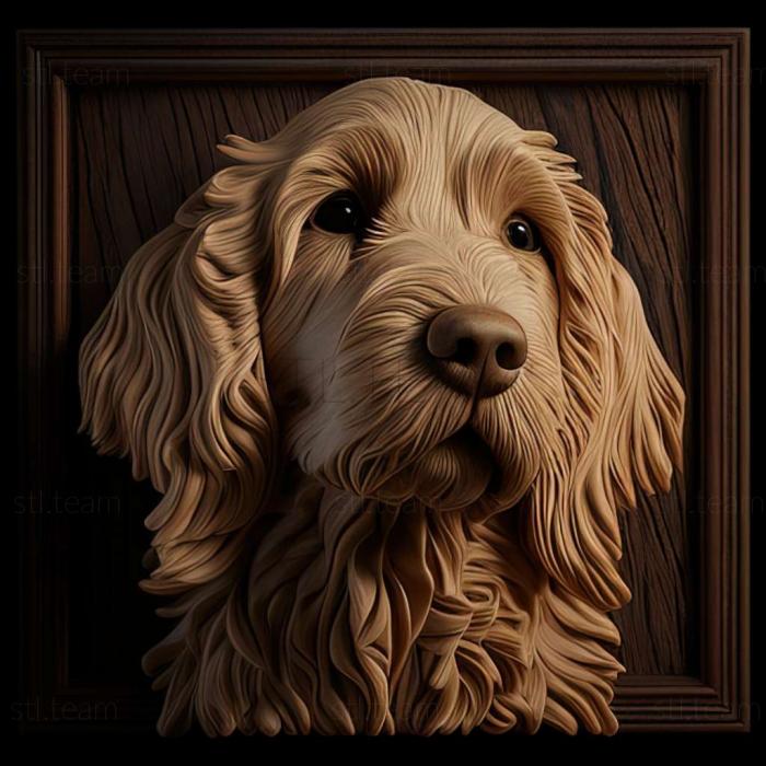 3D model Coolies dog breed dog (STL)